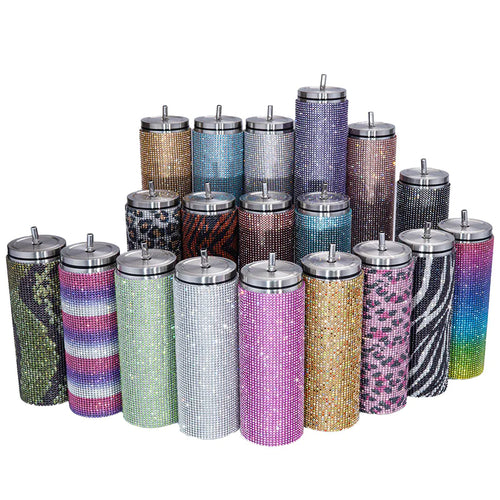 Stainless Steel Insulated Tumbler with Straw