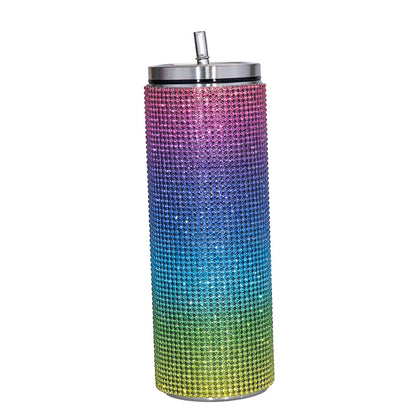 Stainless Steel Insulated Tumbler with Straw