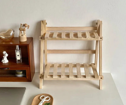 Minimalist Wooden Storage Rack