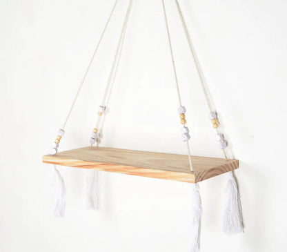 Boho Wall Hanging Shelf