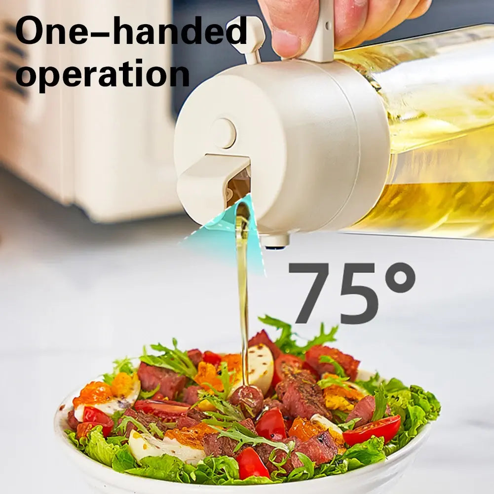 2 In 1 Kitchen Oil Spray Bottle