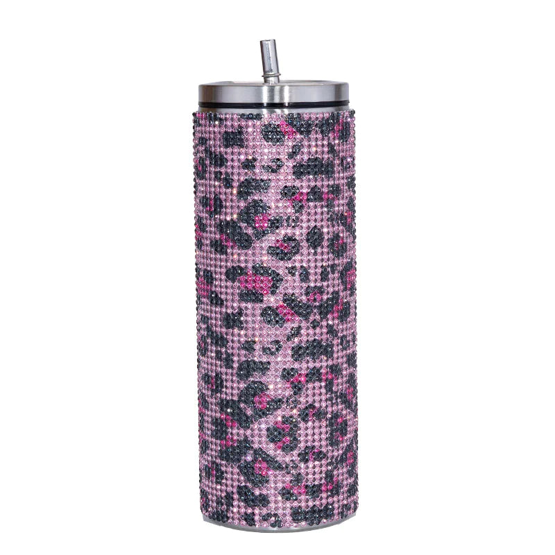 Stainless Steel Insulated Tumbler with Straw